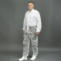 HY@PRO Non Woven overall zonder kap maat L (1 stuk)  SHY00751