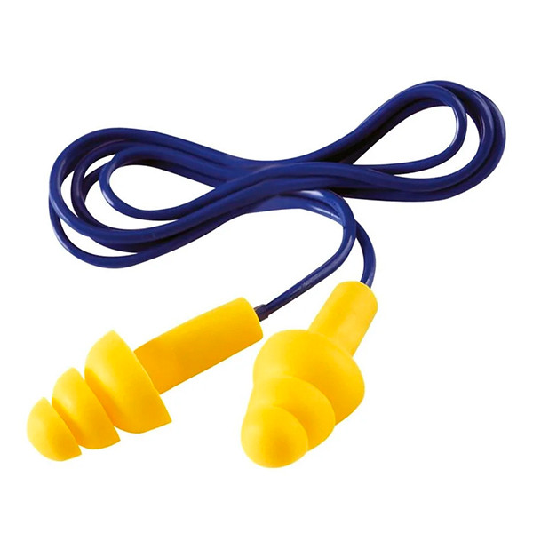 HY@PRO Oordopjes foam met koord (200 paar – 32 dB - geel)  SHY00509 - 1