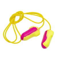 Oordopjes foam roze/geel met koord (200 paar – 35 dB) SHY00505