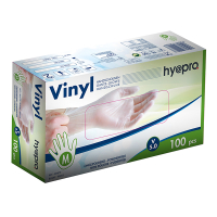HY@PRO Vinyl handschoenen maat M Ongepoederd (5 gram, 24 cm, 100 stuks)  SHY00246