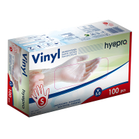 HY@PRO Vinyl handschoenen maat S Ongepoederd (5 gram, 24 cm, 100 stuks)  SHY00244