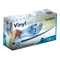 HY@PRO Vinyl handschoenen maat XL Ongepoederd (5 gram, 24 cm, 100 stuks)  SHY00258