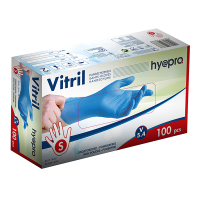 HY@PRO Vitril handschoenen maat S Ongepoederd (5,4 gram, 24 cm, 100 stuks)  SHY00260