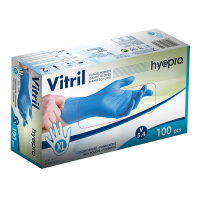 HY@PRO Vitril handschoenen maat XL Ongepoederd (5,4 gram, 24 cm, 100 stuks)  SHY00266