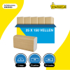 Handdoeken Multifold Cellulose | 2-laags | 24 x 20,5 cm | Wit | 25 stuks | 123schoon huismerk SDR09099 - 3