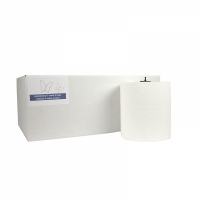 Handdoekenrol 2-laags | 6 x 150m | 123schoon huismerk | Geschikt voor Tork H1 dispenser  SDR02020