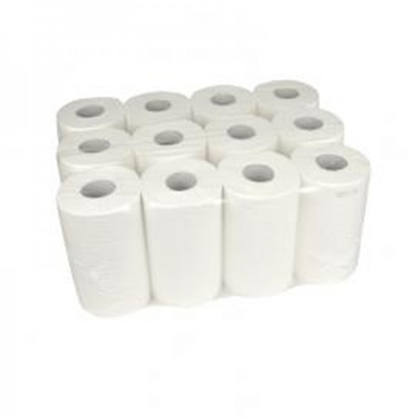 Handdoekrol 2-laags | 12 x 72m | 123schoon huismerk | Geschikt voor Tork M1 dispenser  SDR02022 - 1