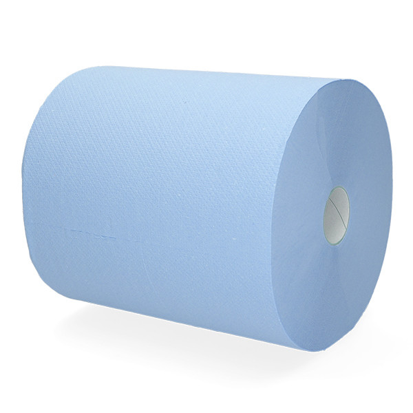 Handdoekrol HPG Matic 2-laags | 6 x 150 meter | Blauw | 123schoon huismerk | Geschikt voor Tork H1 dispenser SDR02119 - 2