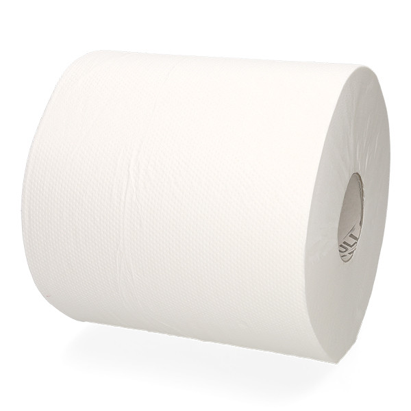 Handdoekrol Midi Coreless 1-laags | 6 x 280 m | Wit | 123schoon huismerk | Geschikt voor Tork M2 dispensers SDR02109 - 2