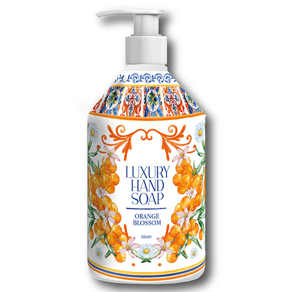 Handzeep Luxury Orange Blossom 500 ml (123schoon huismerk) SDR08616 - 1