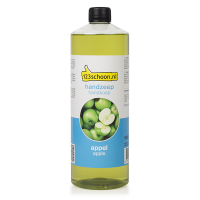 Handzeep appel 1 liter navulling (123schoon huismerk)  SDR06218
