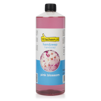 Handzeep pink blossom 1 liter navulling (123schoon huismerk)  SDR06213