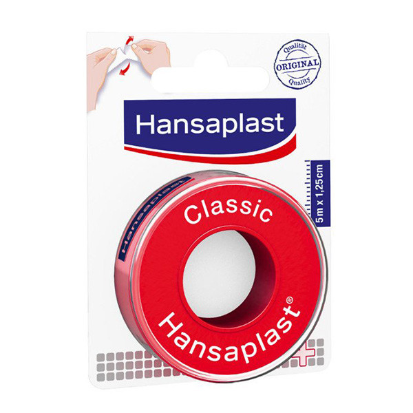 Hansaplast Hechtpleister Classic 5m x 1,25cm  SHA00105 - 1