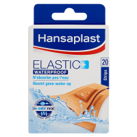 Hansaplast Pleisters Elastic Waterproof 20 strips  SHA00113