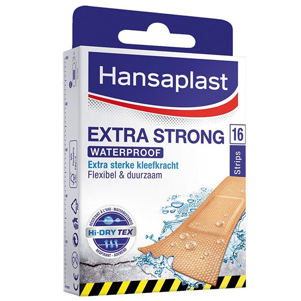 Hansaplast Pleisters Extra Strong Waterproof 16 strips  SHA00114 - 1
