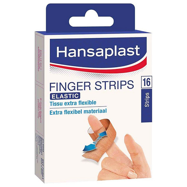 Hansaplast Pleisters Finger Strips Elastic 16 strips  SHA00116 - 1