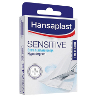 Hansaplast Pleisters Sensitive 1m x 6cm  SHA00120