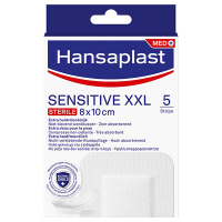 Hansaplast Sensitive XXL Pleisters 8 x 10 cm (5 stuks)  SHA00168