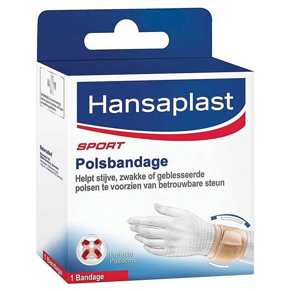 Hansaplast Sport Polsbandage Verstelbaar  SHA00135 - 1