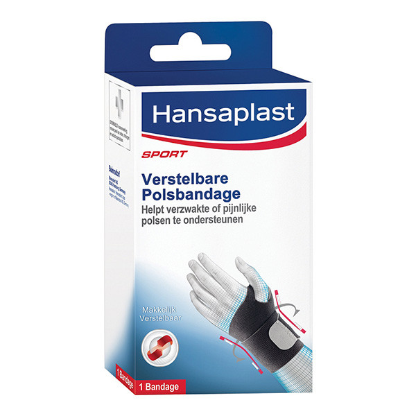 Hansaplast Sport verstelbare neopreen polsbandage  SHA00141 - 1
