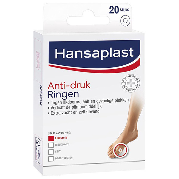 Hansaplast Voeten anti-drukringen (20 stuks)  SHA00143 - 1