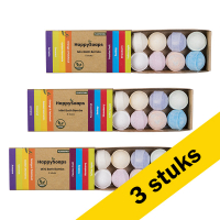 HappySoaps Aanbieding: HappySoaps Bath Bombs | Tropical Fruits | Mini Bruisballen (24 stuks)  SHA00156