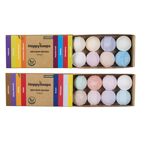 HappySoaps Bath Bombs | Bundel | Mini Bruisballen (16 stuks)  SHA00157 - 1