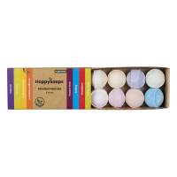 HappySoaps Bath Bombs | Tropical Fruits | Mini Bruisballen (8 stuks)  SHA00155