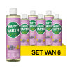 Aanbieding: 	Happy Earth Douchegel Lavender Ylang 100% Natural (6 stuks - 300 ml) SHA01054 - 1