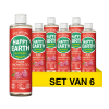 Aanbieding: Happy Earth Douchegel Floral Patchouli 100% Natural (6 stuks - 300 ml) SHA01052 - 1