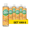 Aanbieding: Happy Earth Douchegel Rose Petitgrain 100% Natural (6 stuks - 300 ml) SHA01056 - 1