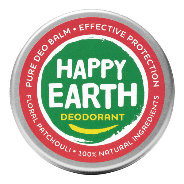 Happy Earth Deodorant Balm Floral Patchouli 100% Natural (45 g) SHA01039 - 1