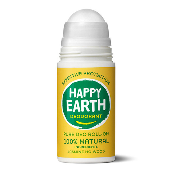 Happy Earth Deodorant Roller Jasmine Ho Wood 100% Natural (75 ml) SHA01045 - 2