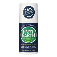 Happy Earth Deodorant Roller Lemon Sandelwood 100% Natural (75 ml) SHA01041