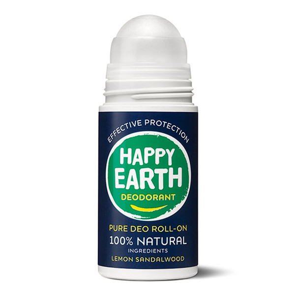 Happy Earth Deodorant Roller Lemon Sandelwood 100% Natural (75 ml) SHA01041 - 2