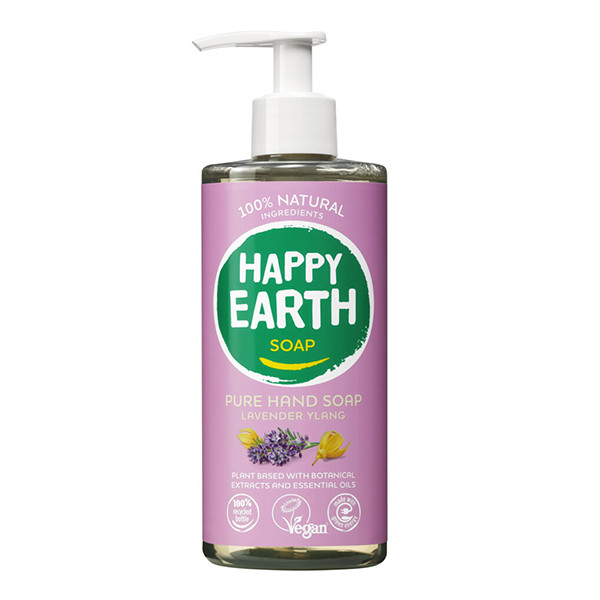 Happy Earth Handzeep Lavender Ylang 100% Natural (300 ml) SHA01061 - 1