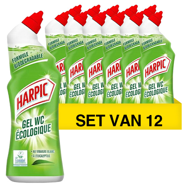 Harpic Aanbieding: 12x Harpic toiletreiniger Eco Gel (750 ml)  SHA00056 - 1