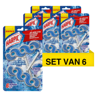 Harpic Aanbieding: 6x Harpic toiletblok Blauw Water Duopack (2 x 35 gram)  SHA00022