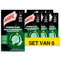 Harpic Aanbieding: Harpic Power Plus Pine Toads Toilet Tabletten (6 stuks - 6 tabletten)  SHA01013