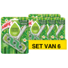 Aanbieding: Harpic Toiletblok Bamboe (6 stuks - 35 gram) SHA01017 - 1