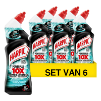 Harpic Aanbieding: Harpic Toiletreiniger Powerplus Hygiene (6 flessen - 750 ml)  SHA01003