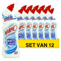 Harpic Aanbieding: Harpic White & Shine Toilet Gel (12 flessen - 750 ml)  SHA01011