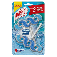 Harpic toiletblok Active Fresh 6 Marine Duopack (2 x 39 gram)  SHA00027