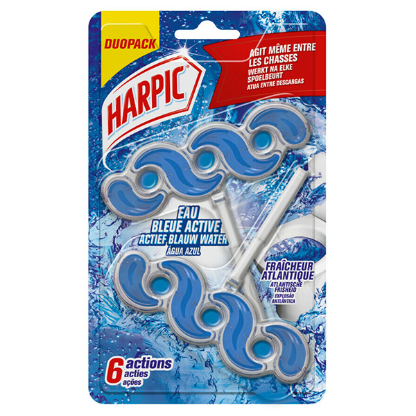 Harpic toiletblok Blauw Water Duopack (2 x 35 gram)  SHA00021 - 1