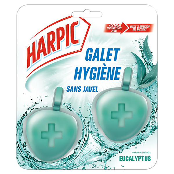 Harpic toiletblok Hygiëne Eucalyptus Duopack (2 x 40 gram) Harpic ...