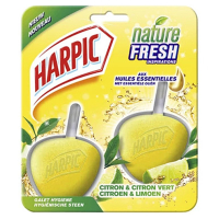 Harpic toiletblok Nature Fresh Citroen & Limoen Duopack (2 x 40 gram)  SHA00041