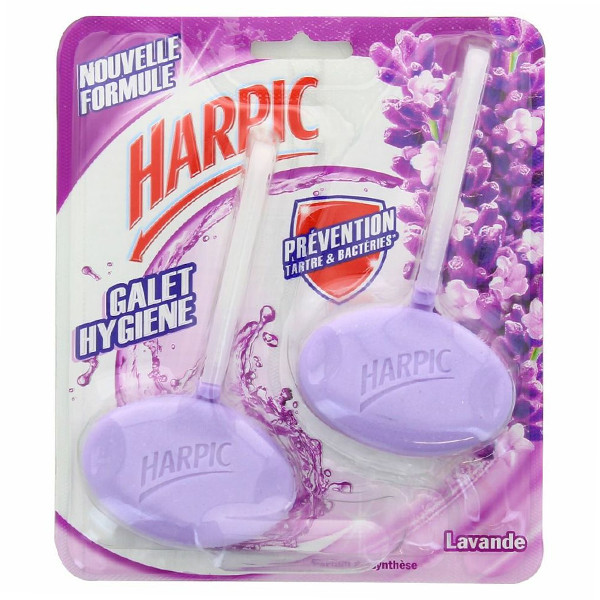 Harpic toiletblok Nature Fresh Lavendel & Salie Duopack (2 x 40 gram)  SHA00049 - 1