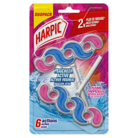 Harpic toiletblok Tropische Bloemen Duopack (2 x 35 gram)  SHA00023