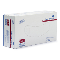 Hartmann Soft-nitril handschoen maat S poedervrij (Peha-soft, wit, 200 stuks)  SHA01001