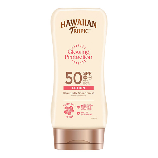 Hawaiian Tropic Glowing Protection Zonnebrand Lotion | SPF 50 | 180 ml SHA01032 - 1